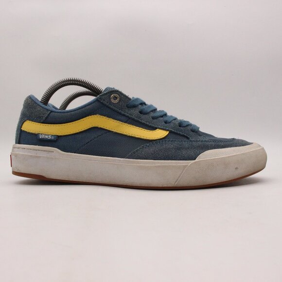 Vans Other - Vans Berle Pro Skate Shoes Men's Size 9 Blue Yellow Sneakers Athletic Shoes